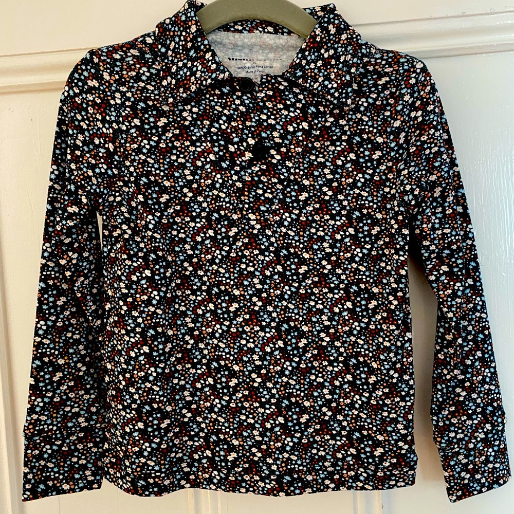 NWT: Misha and Puff, Rory Top- Carbon Mini Floral. Runs small